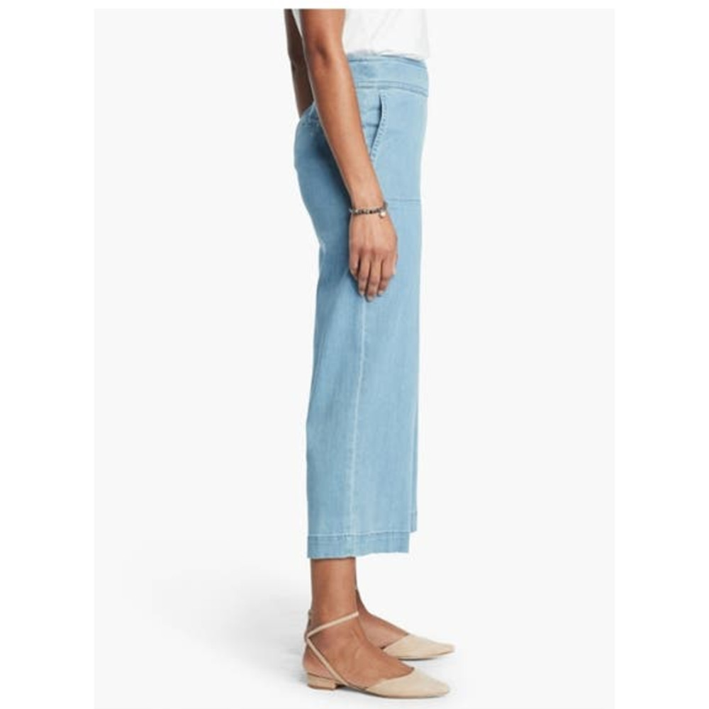 Nic+Zoe Summer‎ Day Denim Wide Leg Crop Pants - Picture 4 of 9
